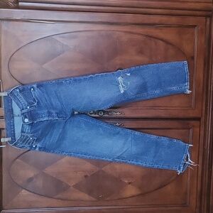MOTHER Denim "THE TOMCAT"  button fly flood  jeans NWOT
